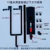 Sistema de Filtración por Sifón Juego Completo Filtro de Fondo para Acuario Sifón Sin Perforación Mochila Protección contra Desbordamiento Sistema de Filtro de Fondo