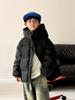 Jaqueta de Penas para Meninas 2025 Inverno Nova Infantil 90% Penas Outono e Inverno Acolchoada Curta Estilosa Jaqueta Puffer para Meninos