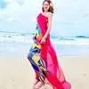 Lenço de Areia de Verão Lenço de Seda Versátil para Mulheres Lenço de Primavera e Outono Proteção Solar Xale Toalha de Praia Longa Tecido Fino de Gaze Costeira Dança
