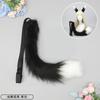 Envío Directo Peluche Hecho a Mano Lindo Anime Chica Zorro Cola de Zorro Accesorios Cosplay Cola de Animal Adornos para la Cintura