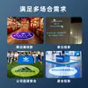 Projetor de gobo para placa de sinalização, luz de projeção publicitária recarregável, projetor de padrão de alta definição alimentado por bateria, projetor de texto