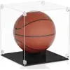 Caja de Exhibición de Baloncesto Acrílica Desmontable Personalizada Impermeable y a Prueba de Polvo Adecuada para Coleccionar Recuerdos Deportivos y Muñecos