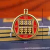 Colgante de Pixiu Abaco con Goteo de Aceite Chapado en Oro Mate Accesorios para Joyería DIY Colgante para Collar Pulsera Riqueza Diaria Cacahuete