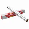 Fabricante de Grado Alimenticio Venta al por Mayor en Stock Desechable Barbacoa Hogareño Papel de Aluminio Rollo Pequeño Horno Freidora de Aire Rollo de Papel de Aluminio