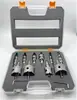 Conjunto de Brocas Copo de Liga, Brocas de Carboneto para Metal, Ferro, Alumínio e Aço Inoxidável