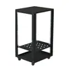 Gabinete de Microfone 12U 9U Tipo Aberto Simples Rack de Áudio para Amplificador de Potência Móvel Aviation 19 polegadas Caixa de Equipamento Ktv