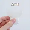 Asistente de Maquillaje de Ojos de Silicona con Forma de Media Luna para Delineador, Máscara de Pestañas, Párpado Inferior, Sombra de Ojos y Cola del Ojo, Entrega del Fabricante
