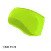 Orejeras cálidas de doble capa para otoño e invierno, diadema de color liso de forro polar para protección contra el frío, banda para orejas a prueba de viento con forro polar para montar al aire libre
