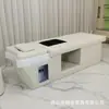 Cama de Shampoo para Tratamento Capilar, Cama de Tratamento para Cabeça Integrada com Circulação de Água e Vapor Dedicada a Salões de Beleza, Cama para Lavagem de Cabelo de Centro de Cuidados Capilares