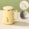 Caneca de Aço Inoxidável 304 com Infusor de Chá Xícara de Chá para Escritório com Tampa Grande Capacidade Caneca para Chá e Café Presente
