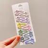 Pinzas para el pelo BB de colores dopamina para niños, pinzas para el pelo versátiles dulces y lindas para niñas y bebés, pequeños accesorios para el pelo