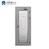 Exportación puerta y ventana europea puerta plana aluminio puente roto certificación CE diseño moderno simple puerta plana duradera