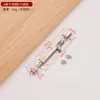 Perno de acero inoxidable perno de puerta abierta engrosado perno de baño para puertas y ventanas de madera candado de perno antirrobo perno chino para puerta vieja