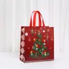 La Bolsa de Regalo Navideña Más Vendida de Amazon No Tejida Bolso Exquisito Plegable Almacenamiento de Regalos Bolsa Impermeable