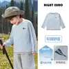 Camiseta de Manga Larga para Niños Europeos Derecha Estilo Primavera/Otoño Top 2026 Ropa Nueva para Niños Bebés Niños Medianos/Mayores Ropa de Otoño