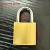 Cadeado de Cobre Imitação, Fechadura de Porta, Cadeado Pequeno, Cadeado para Mala Caixa de Correio, Cadeado para Caixa de Ferramentas, Cadeado Brilhante Neutro Sem Palavras para Exportação