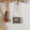 Bolsa de Algodão com Renda Floral Coreana 2026 Nova Bolsa com Enchimento de Algodão Colar Infantil Acessório de Pescoço Fofo Doce para Meninas