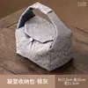 Bolsa de Lienzo para Paño de Té de Brocado de Seda Xiangyun Bolsa de Mano para Set de Té Estilo Chino Set de Té Portátil para Viaje Bolsa de Almacenamiento