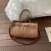 Bolso de Hombro Cruzado Simple Casual de Alta Calidad con Textura, Elegante, Versátil, Nuevo para el Invierno 2026