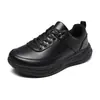 Zapatos Deportivos Casuales de Cuero de Microfibra de Ancho Amplio y Talla Grande para Hombre, Zapatos de Cuero Forrados con Felpa para Invierno, Punta Ancha, Cálidos, para el Trabajo y el Desplazamiento