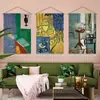 Pintura a Óleo Criativa Matisse Dormitório Reforma Ins Pano de Pendurar Sala de Estar Parede de Fundo Tapeçaria Quarto Caixa de Mesa Elétrica Pano Decorativo