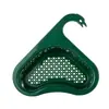 Cesto de ralo para pia de cisne cesta de filtro de lixo de cozinha pendurado rack de escorredor de frutas e vegetais atacado de fábrica