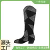 Sandálias Salto Agulha com Tachas Novo Modelo de Comércio Exterior Tachas de Strass 2023 Amazon Botas de Moda Pretas para Adultos Botas de Equitação Femininas