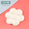 Paleta de Flor de Ciruelo de Cerámica Paleta de Pigmentos Acuarela Gouache Plato para Mezclar Plato de Porcelana Plato Formas Irregulares Otras