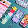 Cordón para Teléfono Móvil, Correa para el Cuello, Cuerda de Nylon DIY Ajustable y Diagonal con Espaciador, Cuerda Multifuncional Anti-Pérdida y Anti-Caída