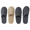 Pantuflas desechables de hotel lino hotel casa de familia especial engrosado antideslizante hogar hospitalidad pantuflas de verano al por mayor