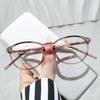 1358 gafas de montura negra sin artefacto de maquillaje gafas para miopía femeninas estilo coreano con montura ocular de potencia ajustable gafas anti luz azul