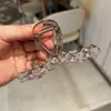 Presilha de Cabelo de Cristal de Alta Qualidade para Mulheres, Novo Estilo para Penteados Presos na Nuca, Presilha de Cabelo Elegante e Estilosa para Atacado