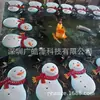 Artesanía de Hierro Pintado Papá Noel Muñeco de Nieve Árbol de Navidad Pino Inserto Decorativo para Flores de Jardinería Comercio Exterior de Amazon