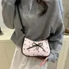 Bolso de Hombro con Lazo de Moda para Mujer 2026 Nuevo Bolso de Mano Versátil Bolso Cruzado de Moda Bolso de Hombro Estilo Dulce
