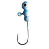 Anzol de Pesca com Cabeça de Chumbo Escovada de Três Plantas Coloridas Transfronteiriço 1,7g Micro Colorido Anzol de Pesca no Gelo Isca Macia para Peixe Anzol
