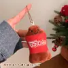 Pequeños regalos actividades de catering para promocionar el puesto muñeco de peluche lindo muñeco colgante decoración de mochila llavero
