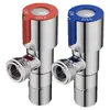 Válvula de Ángulo para Agua Caliente y Fría de Acero Inoxidable 201 Válvula Duradera para Calentador de Agua Hogareño Resistente a Alta Temperatura y Presión Gabinete Doméstico
