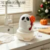 Fregador de Olla Lindo Fantasma - Cepillo Especial para Limpieza de Ollas de Cocina, No Daña las Ollas, Cepillo de Limpieza para el Hogar Multifuncional y Desmontable