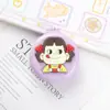 Peine Plegable de Aire para Dulces Portátil con Tapa abatible Peine Masajeador con Espejo de Maquillaje Portátil Mini Peine de Bolsa de Aire de Aspecto Elegante