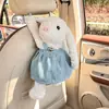 Caja de Pañuelos para Coche Creativa Dibujos Animados Muñeco de Peluche Lindo Caja de Pañuelos Colgante Bolsa Colgante para Pañuelos en el Respaldo del Asiento del Coche