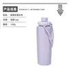 Vaso de agua plegable de silicona de grado alimenticio, alto valor estético, modelo nuevo, gran capacidad, resistente a altas temperaturas, botella de agua deportiva portátil, personalizable