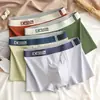 Nueva Venta Caliente Verano Cómodo Ropa Interior para Hombre Transpirable de Cintura Media Boxer Briefs para Hombre Pantalones Cortos de Boxeador para Niños Juventud Otoño