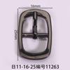 Diâmetro interno 11mm fivela japonesa quadrado oval barril banhado a ouro branco barril banhado a ouro fivela de sapato girassol direto da fábrica