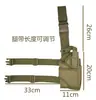 Funda Táctica Multifuncional Tornado para Pistola, Funda de Pierna, Funda de Extracción Rápida, Bolsa para Herramientas para Comer Pollo al Aire Libre, Bolsa de Pierna para Deportes al Aire Libre