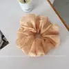 Goma para el pelo de Malla a Cuadros Estilo Coreano para Mujer, Diadema de Moda de Alta Gama, Cuerda para el Pelo Versátil Retro Simple, Accesorio para el Cabello
