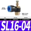 Conector Neumático SL8-02 Válvula de Aceleración SL6-01 Válvula de Control de Velocidad SL4-M5 Control de Velocidad Manguera de Aire SL10-03 SL12-04