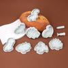 Molde de corte multifuncional Serie Dinosaurios Nuevos Molde para galletas Simulación de pastel Herramientas para hornear en casa 3D Alimento Suplementado Diy