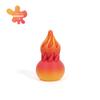 Impresión 3D de calabaza giratoria con música para empujar, descompresión de ocio, juguetes creativos para niños y adultos, adornos giratorios para puestos