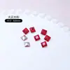 Rinestones Chinos Rojos para Uñas con Base Puntiaguda Irregulares Brillantes Gota de Agua Corazón Inclinado Cuadrado Gordo Año Nuevo Accesorios Rojos para Uñas Venta al por Mayor Transfronteriza