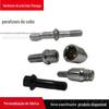 Fornecimento direto da fábrica Aço inoxidável Aço carbono Galvanizado Branco Lavagem Parafusos de pneu de carro Parafusos de carro Parafusos de cubo de roda